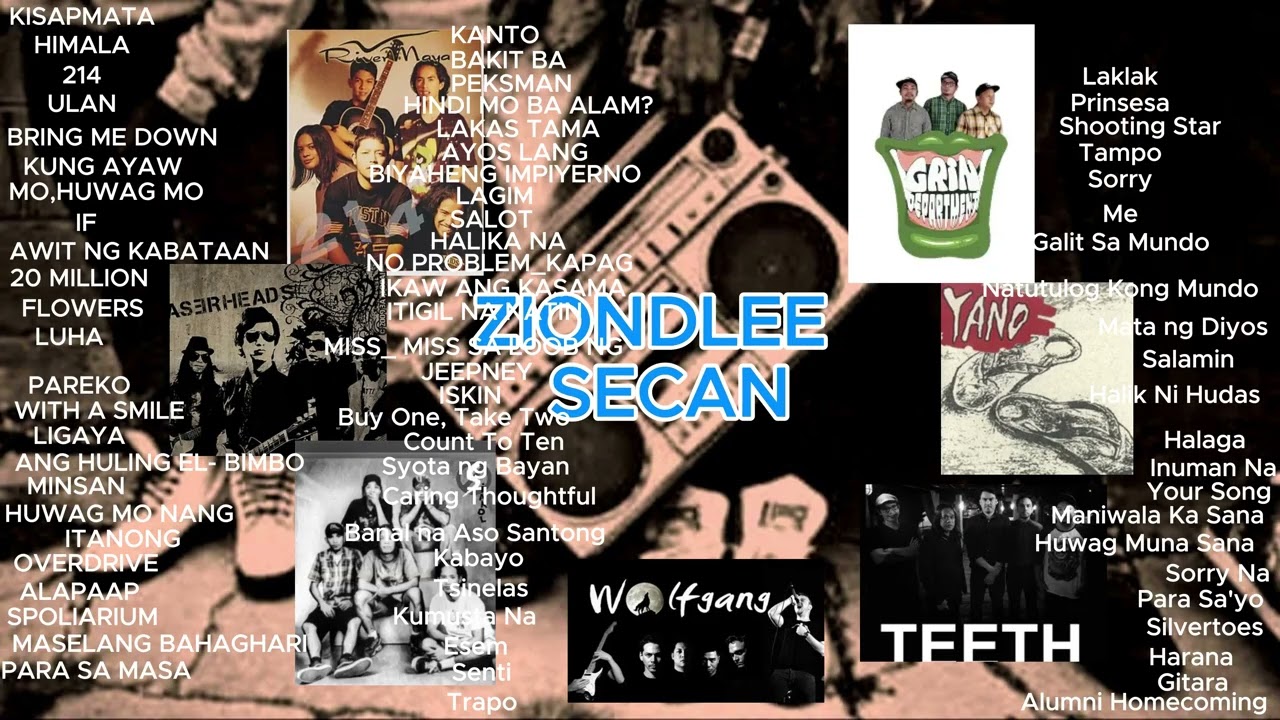 PINOY ROCK BAND_ Throwback of the 90's_TUNOG KALYE MUSIC COMPILATION 2026...ZIONDLEE SECAN
