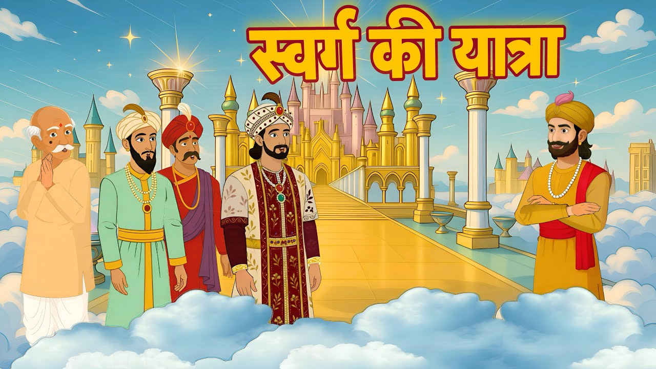 स्वर्ग की यात्रा | Akbar Birbal Story in Hindi | अकबर-बीरबल की मजेदार कहानी | Ep-4 Comic Toon TV