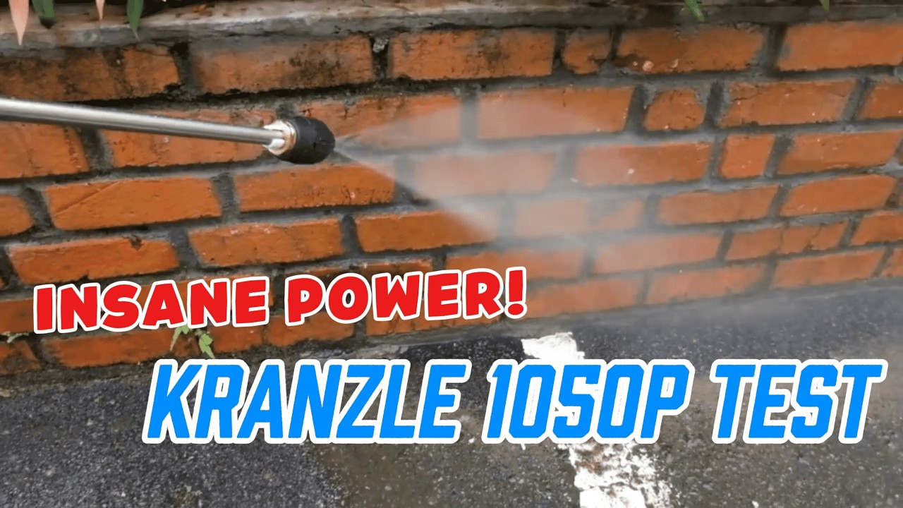 Kranzle 1050P Pressure Cleaner – Easy Setup & Real Performance Test!!