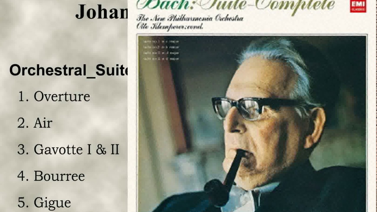 Bach Orchestral Suite No3 1068 (Otto Klemperer 1969)