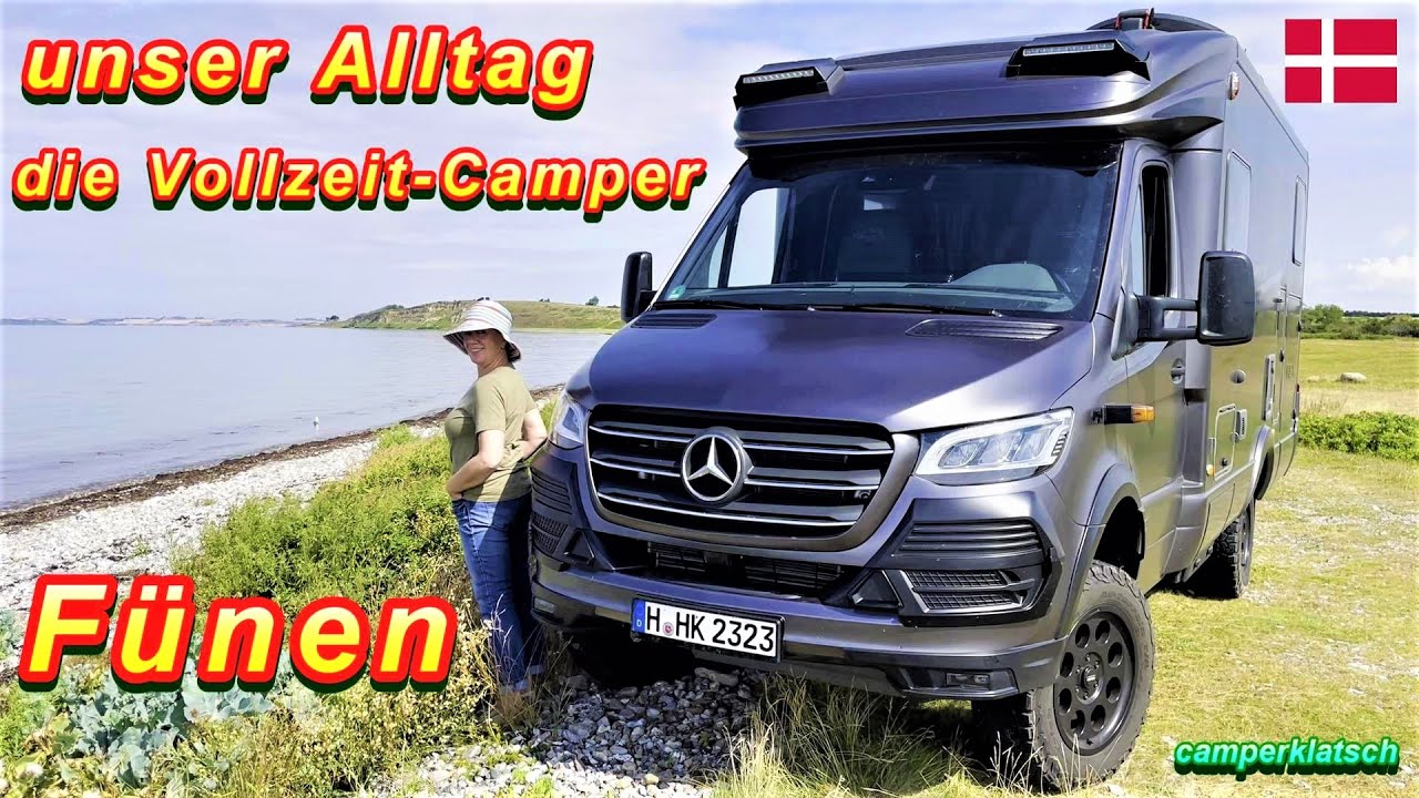 ab auf die Insel ⛱ Reise-Doku 🇩🇰 mit dem Wohnmobil durch Dänemark 2022 ❤️ Fünen ein Traum für Camper