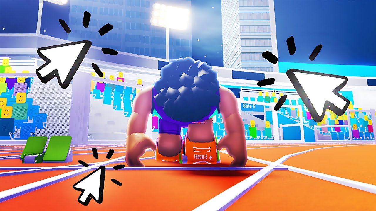 I Cheated With a MACRO in Roblox Track & Field: Ultimate