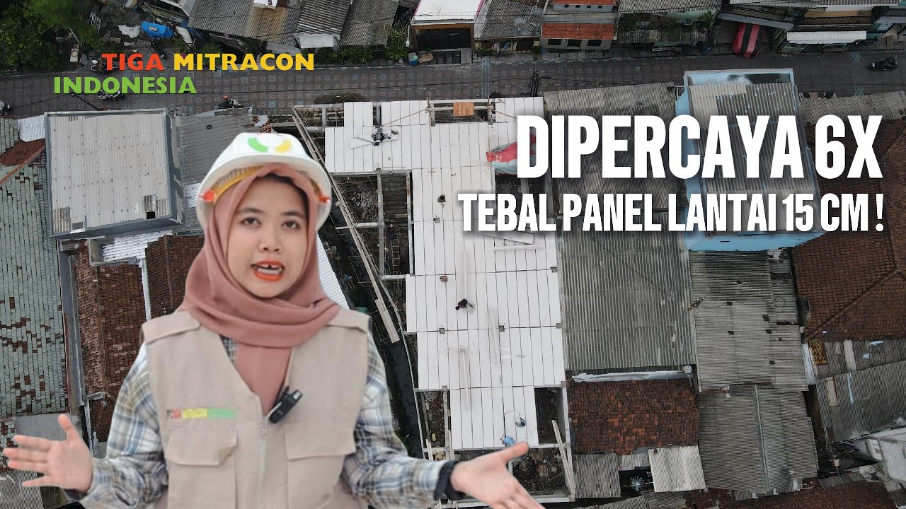 Proyek Panel Lantai Tebal 15 cm di Ponpes Safinda | Dipercaya 6 Kali Berturut-turut!