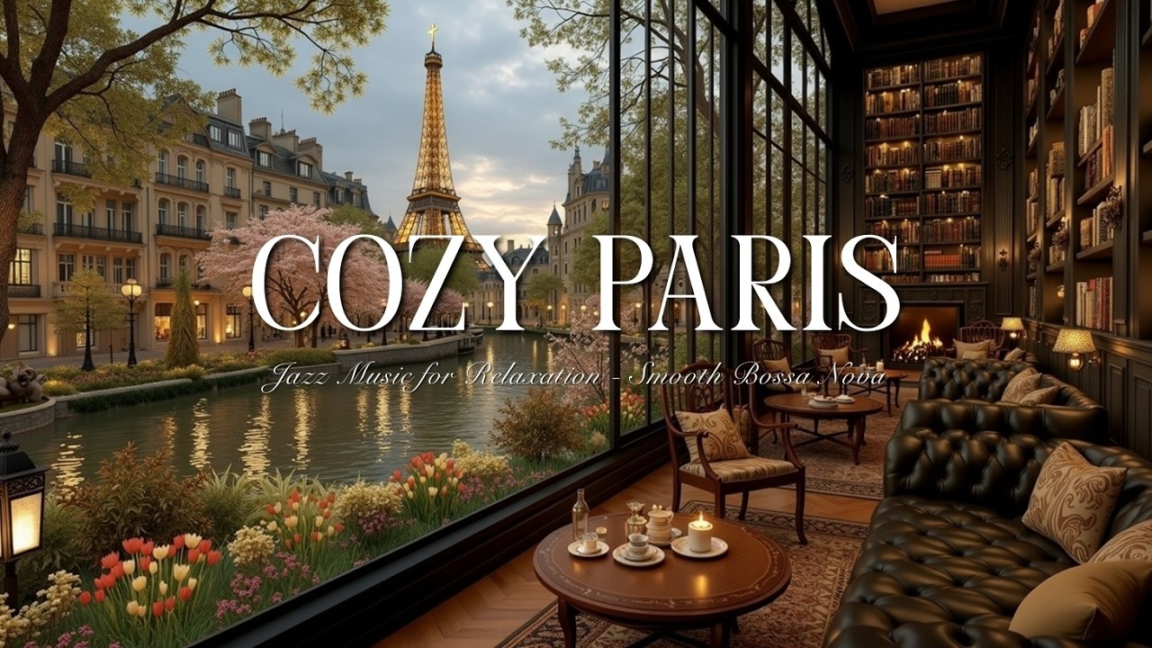 Cozy Paris Cafe Jazz Music for Relaxation - Нежная босса-нова и вайбы кафе-джаза