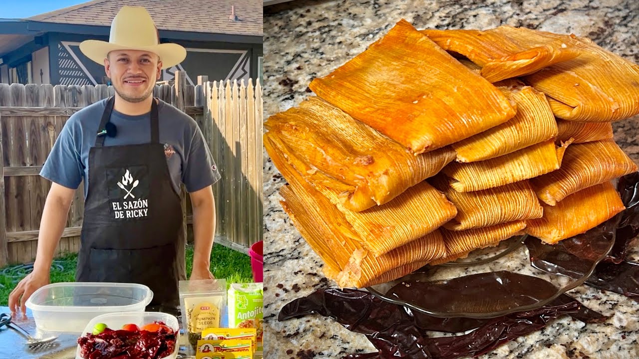 Así se Hacen los Tamales Rojos Perfectos | Receta Tradicional Paso a Paso