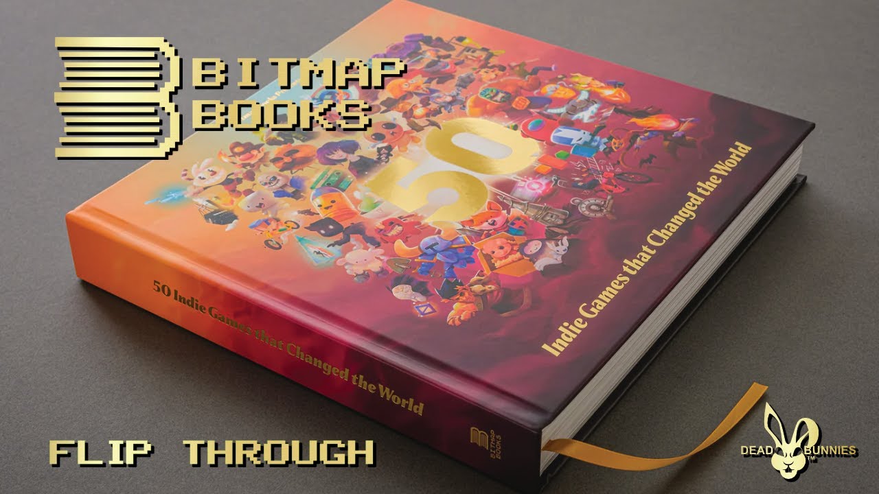 Bitmap Books 50 Indie Games that Changed the World Flip Through and Review #bitmapbooks #indiegame