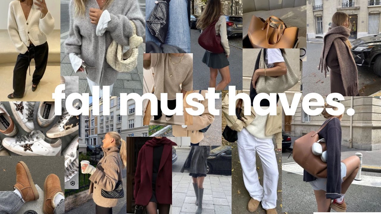 pieces, die du diesen herbst brauchst! 🤎 / meine fall must haves // kiara sophie