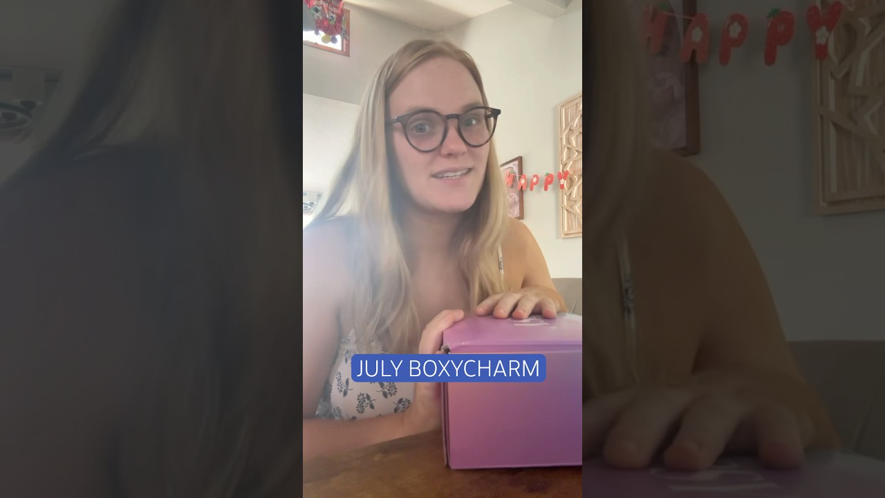july BOXYCHARM unboxing | 