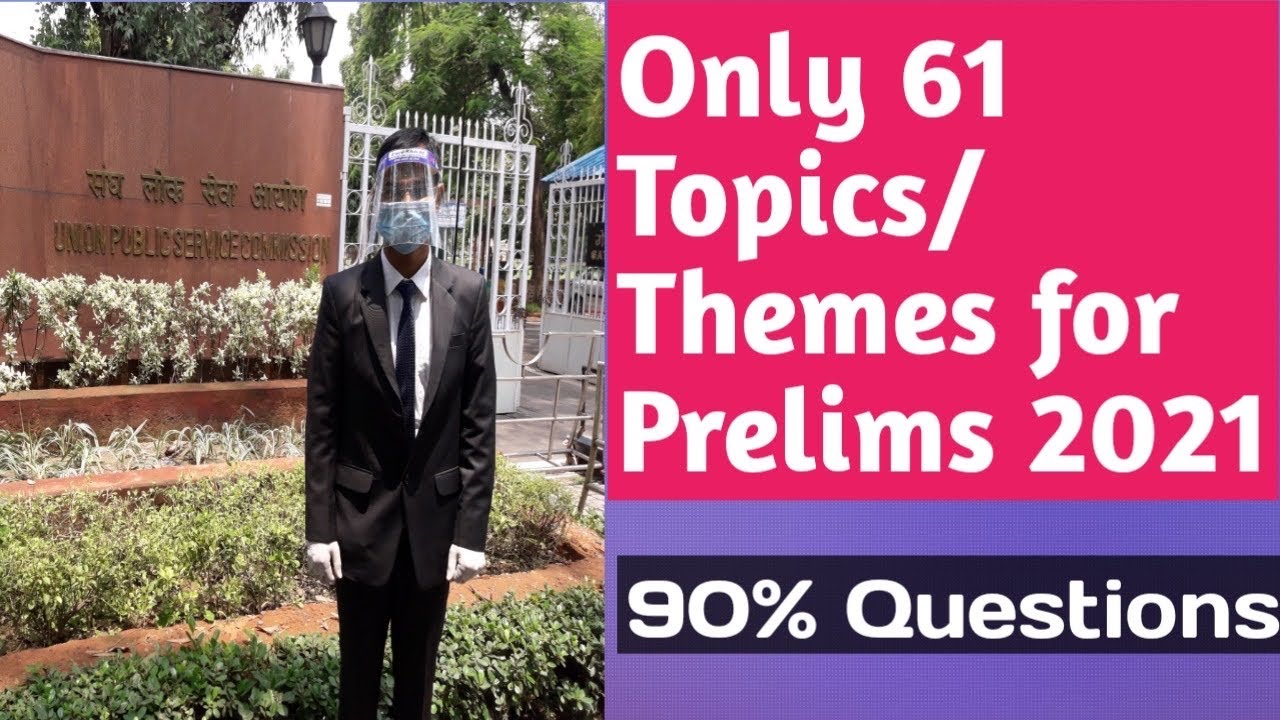 केवल 61 टॉपिक्स तैयार कीजिए for UPSC Prelims        Meta analysis of PYQs..