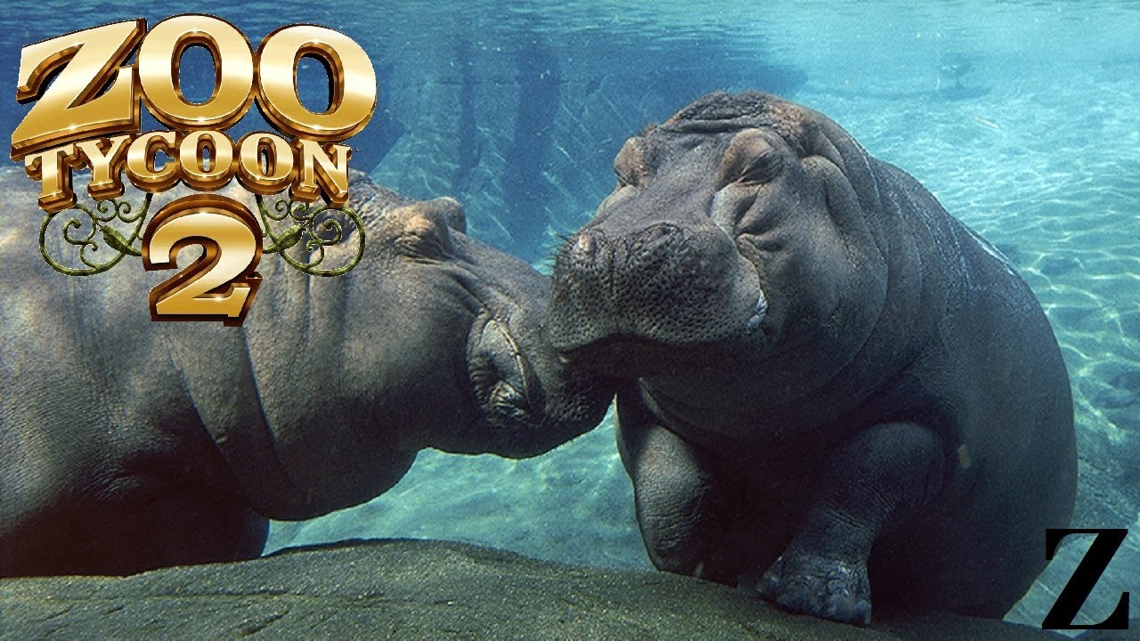 Zoo Tycoon 2 Exhibit Speed Build || Hippopotamus