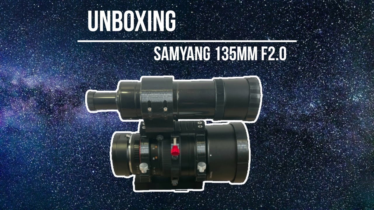 Unboxing SAMYANG135mm