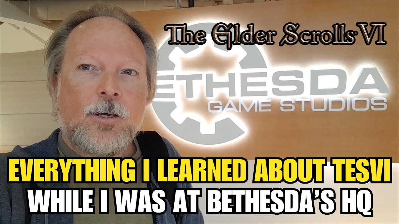 Всё, что я узнал об The Elder Scrolls VI, находясь в штаб-квартире Bethesda.
