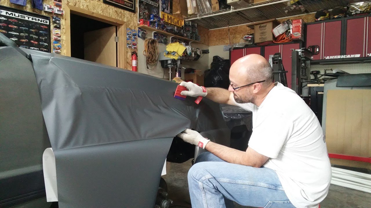 Vinyl Wrapping My 1986 Ford Foxbody Mustang