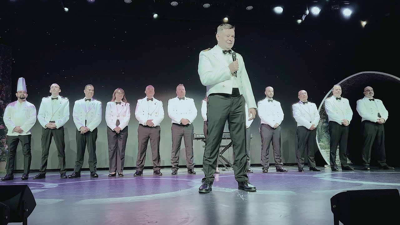 Ambassador Ambition Cruise Ship  / Captain's Welcome Speech