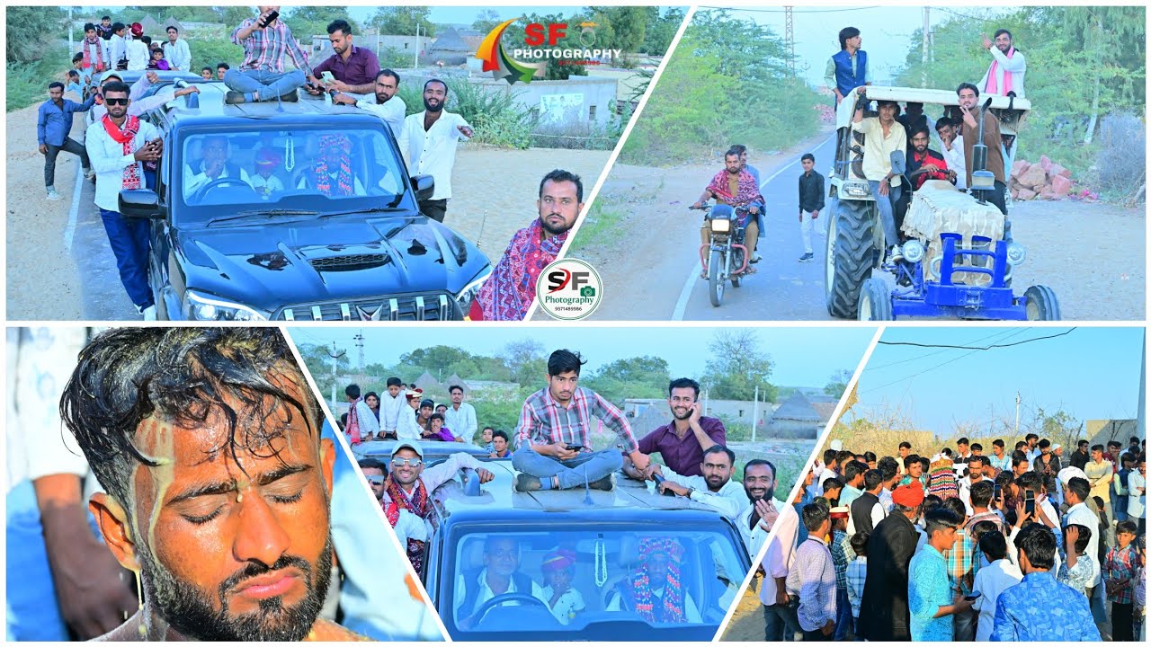 नोहड़ी परिवार शादी समारोह लालासर SF वीडियो ग्राफी 4k hd SF PHOTOGRAPHY 📞 9571489986