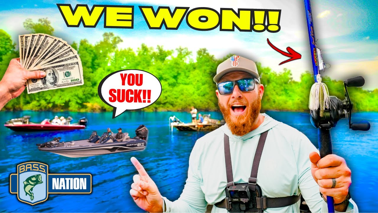 I WON a BASS Tournament!! **DESTROYED My Boat in the Process**