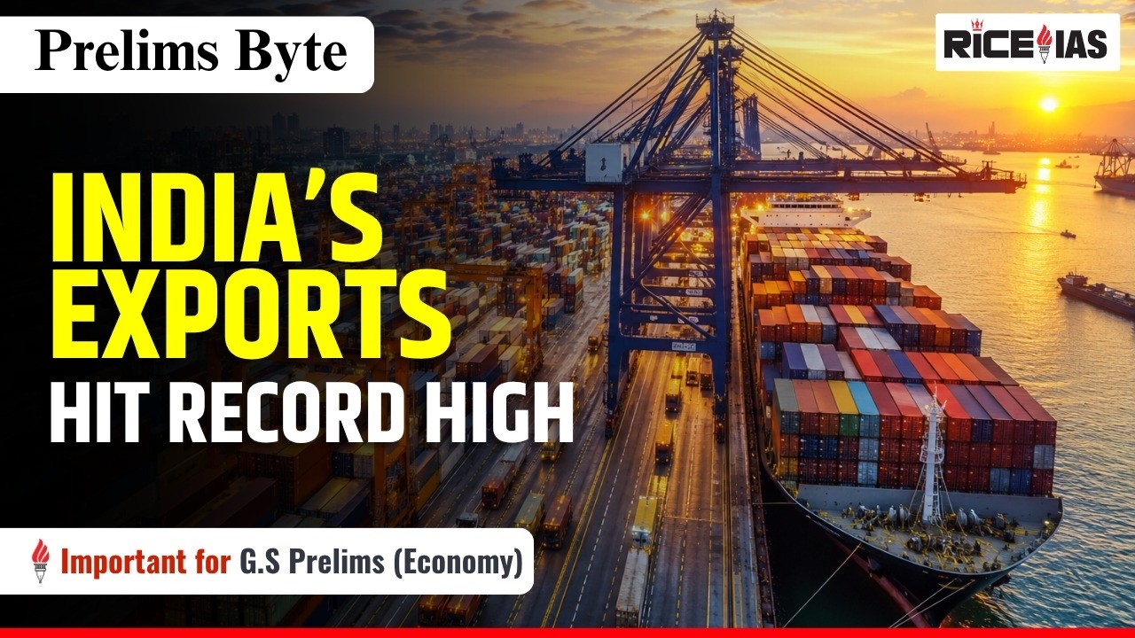 India&rsquo;s Exports Hit Record High in May 2026| Balance of Trade & Current Account Explain