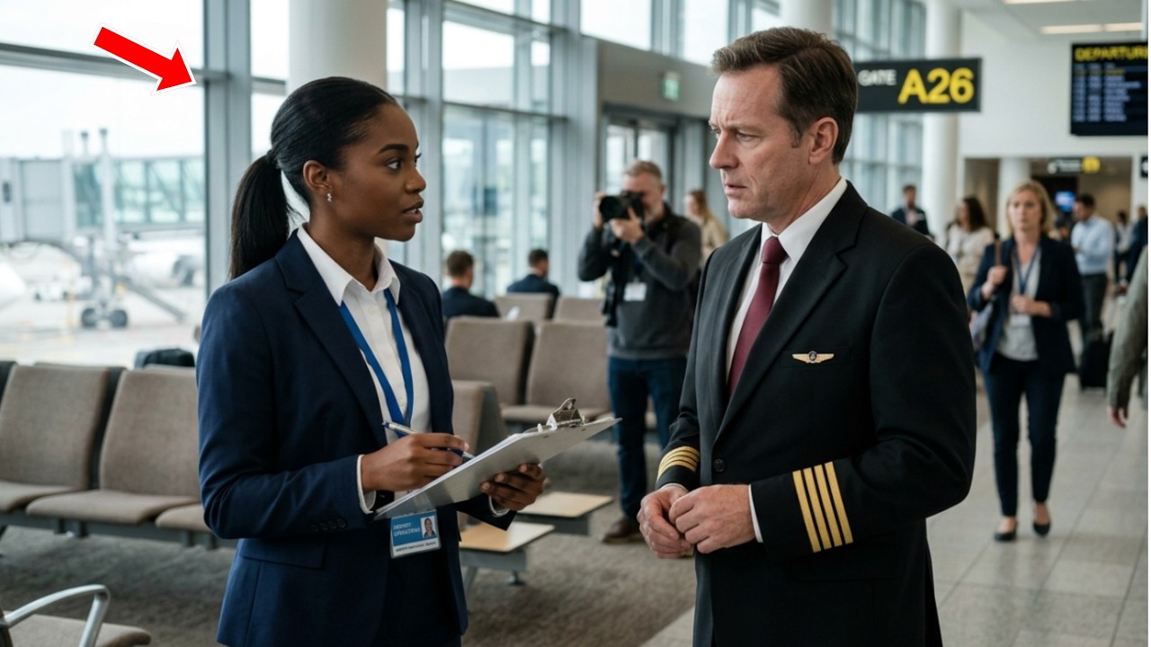 Pilot Refuses to Let Black Woman Board—Before Realizing She’s the Airline’s CEO Who Fires Him