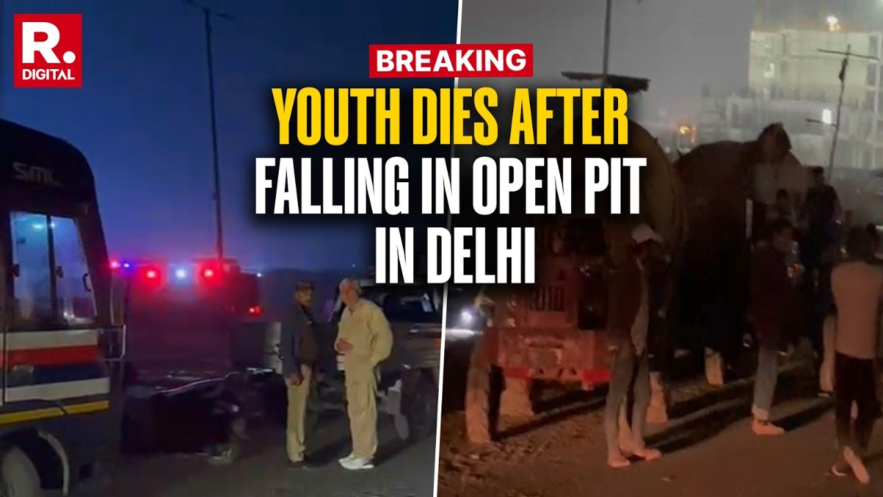 BREAKING: 2 Youth Fell In Open Drain In Delhi, 1 Dead