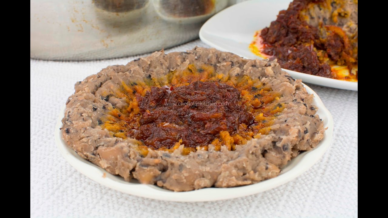 Ewa Agoyin with Ewa Agoyin Sauce | Afropotluck