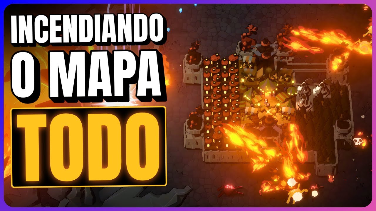 QUEIMEI o MAPA INTEIRO com a FEIRA MEDIEVAL! • Monsters are Coming! Rock & Road