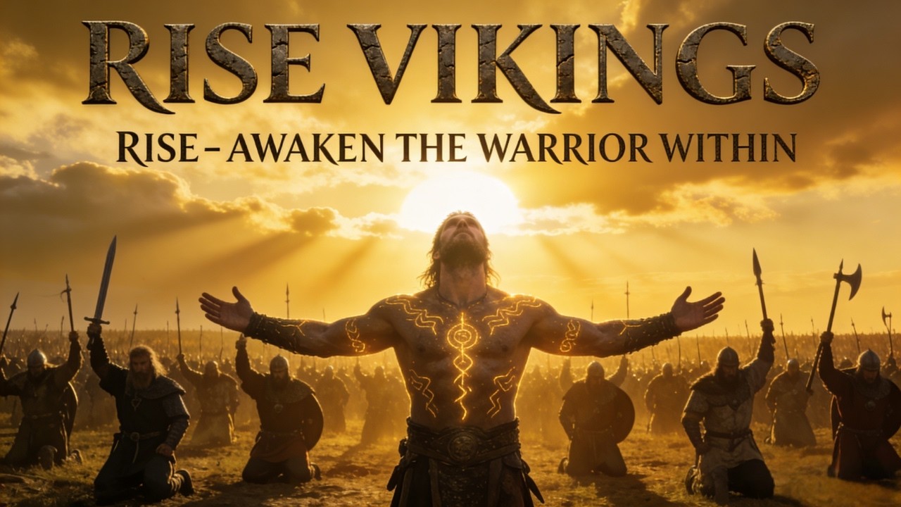 Rise Vikings Rise | Epic Viking Anthem - Awaken the Warrior Within