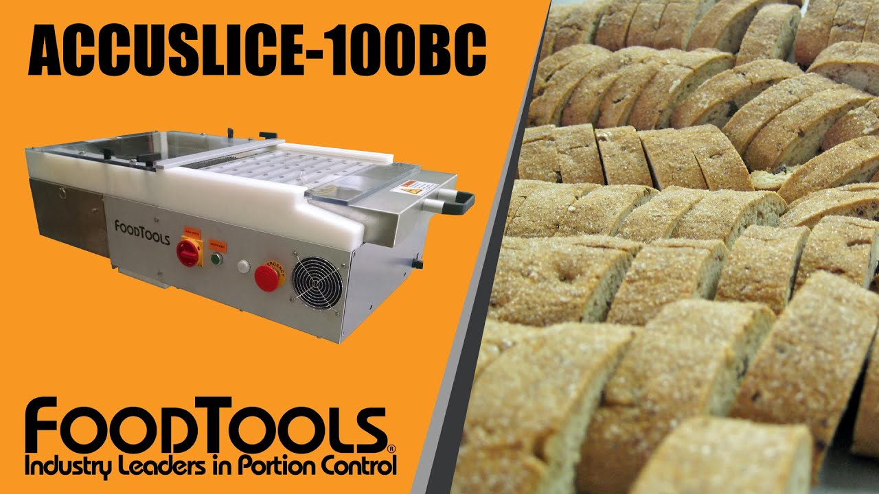 Biscotti Cutting Machine - ACCUSLICE-100BC FoodTools