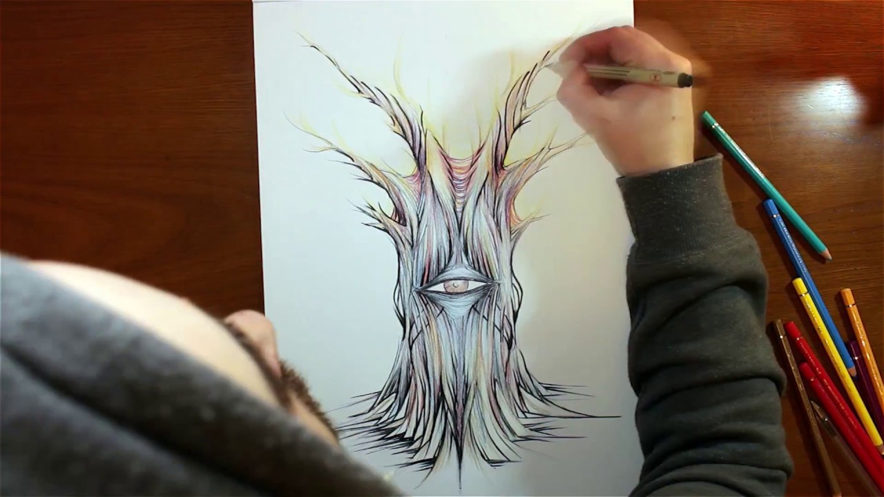 How to Draw a Tree | Visionary Art - Original artwork 