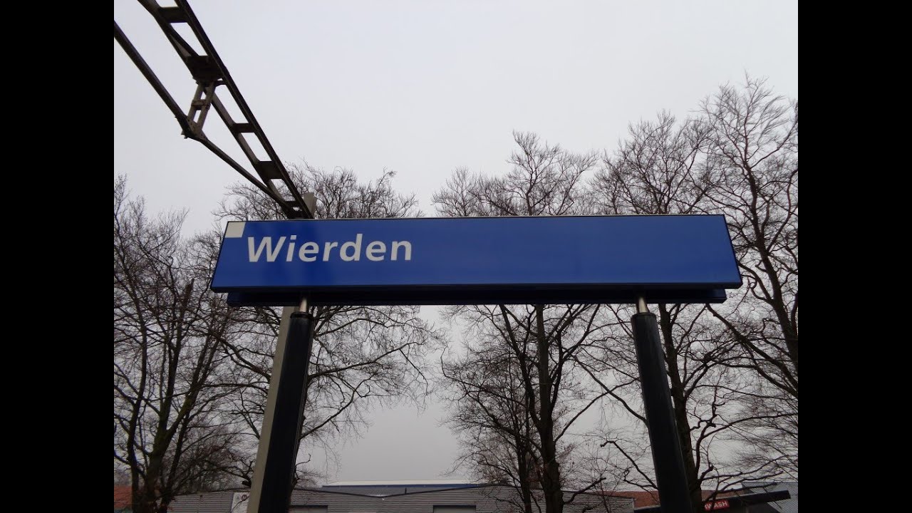 Treinen op Station Wierden - 17 januari 2015