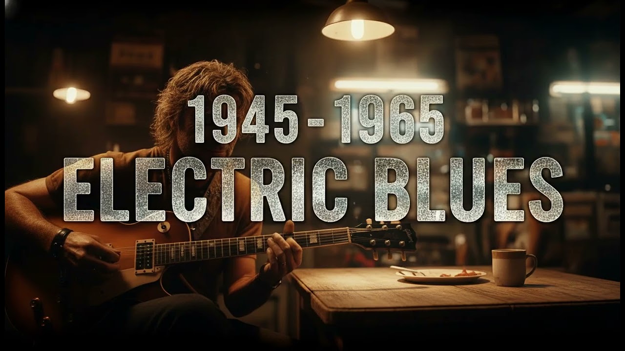 A Calm Blues Night | Electric Guitar and Empty Glasses