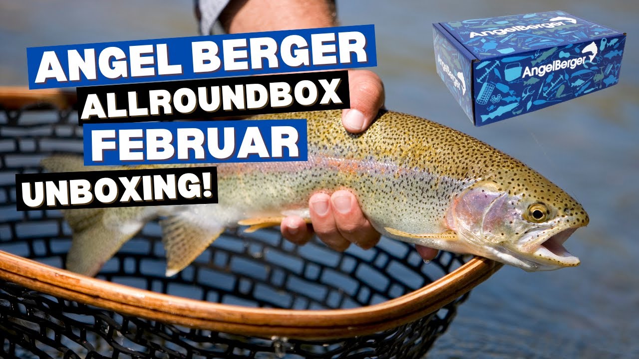 Die Angel Berger Pro Monatsbox ALLROUND Februar 2026! Forellensee und Friedfisch Spezial!