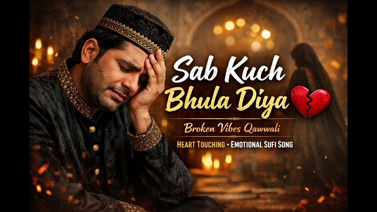Sab Kuch Bhula Diya 💔 | Heart Touching Sufi Qawwali | Broken Vibes 2025