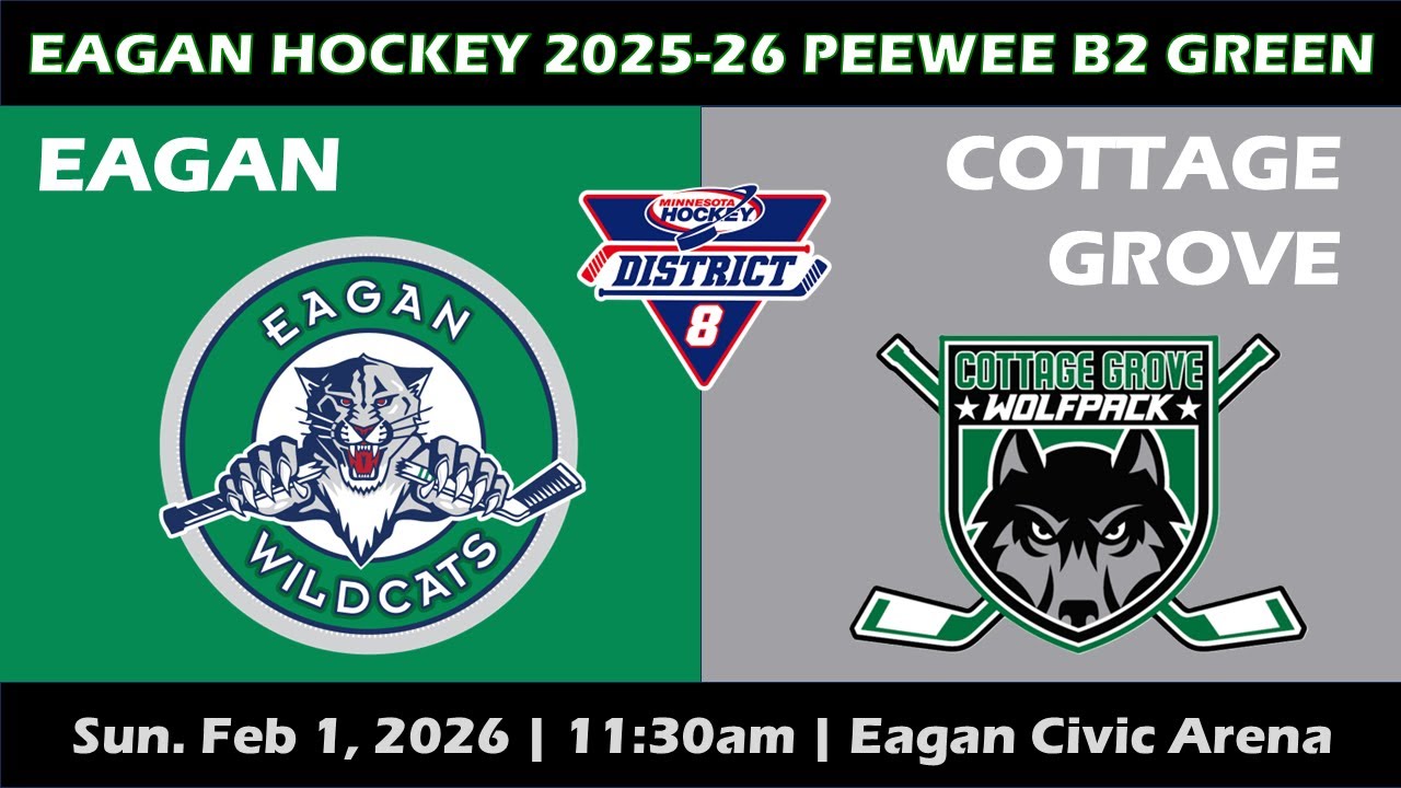 2026-02-01 Eagan PWB2 Green vs. Cottage Grove PWB2 Green