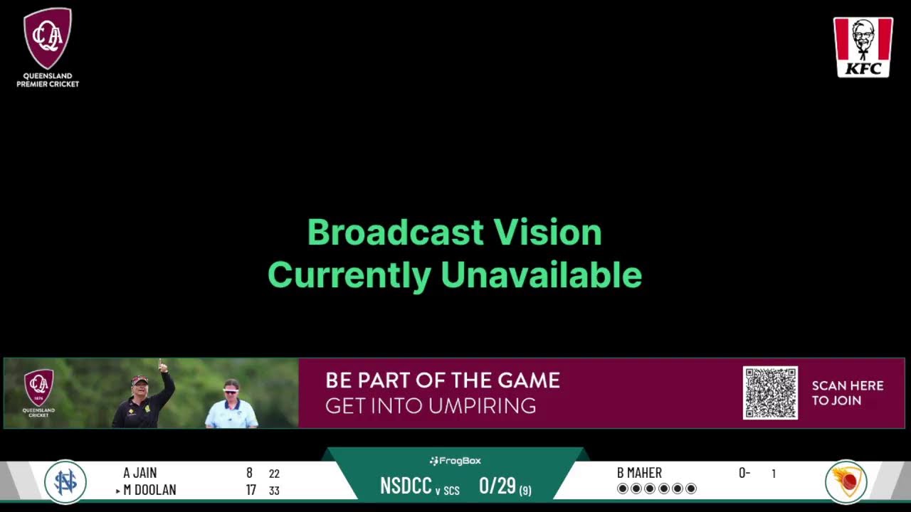 Sunshine Coast Mens 1st Grade v Northern Suburbs Mens 1st Grade