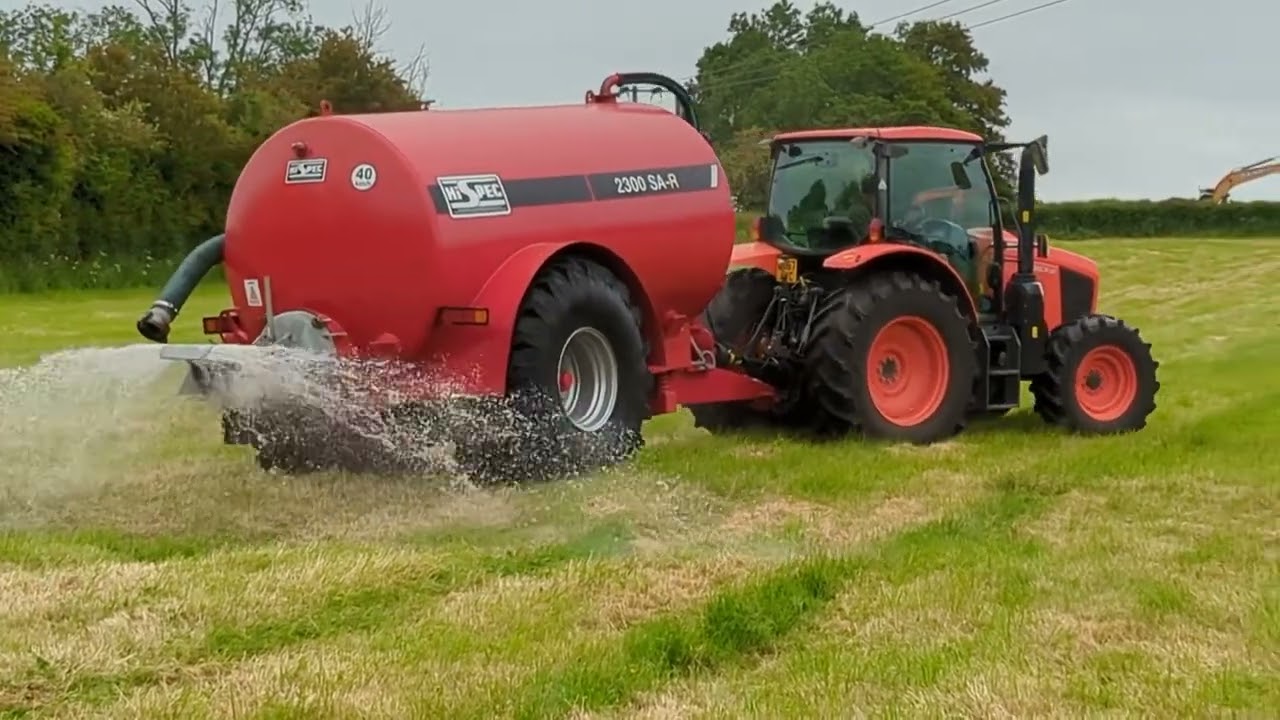 HI SPEC SLURRY TANKER SPRAY DEMONSTRATION VIDEO