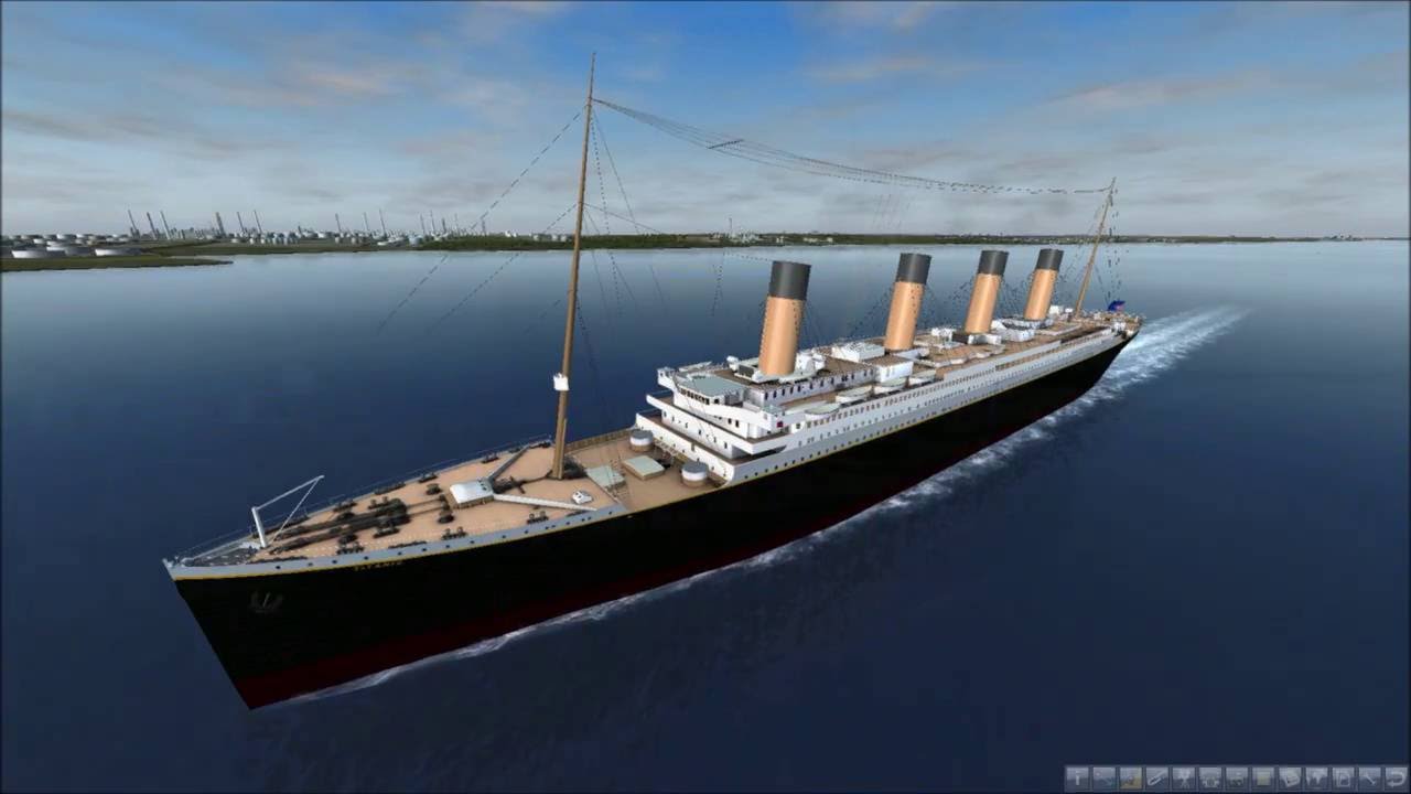 Ship Simulator 2008 #History of TITANIC
