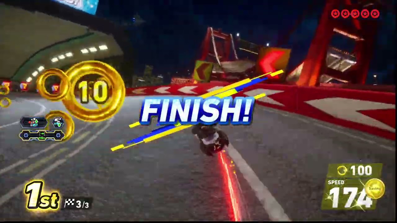 Terios (Beta Shadow) in Sonic Racing CrossWorlds ( + David Humphrey Voice & Lani Minella Omochao)