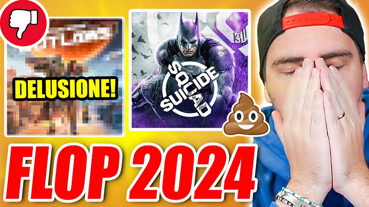 FLOP 5 VIDEOGIOCHI DELUDENTI 2024 (PEGGIORI)