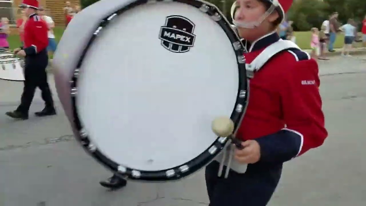 Belmont Marching Band Homecoming parade 2016