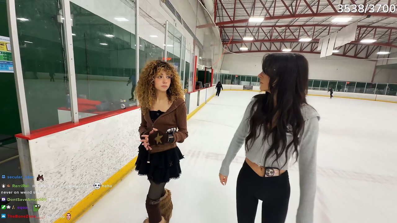 Bonnie 20260305 ⭐ ICE SKATING x ACIE ⭐  LEARNING TO DO A BASIC SPIN ⭐ GOOD VIBES ⭐ RE9 AFTER