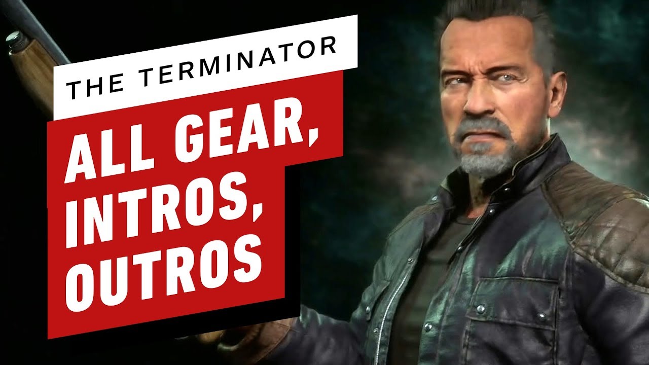 Mortal Kombat 11 - The Terminator (All Gear, Skins, Intros and Outros)