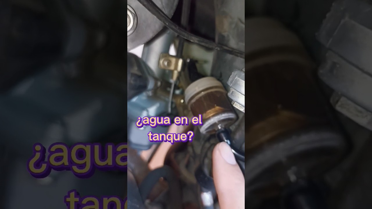Fallas en moto - Agua en el tanque 😢 #motovlog #observacionesdiarias #mototerapia #mecanicodemoto