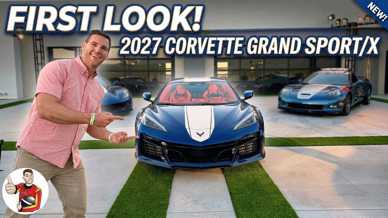 Meet the 6.7L LS6 V8-Powered 2027 Corvette Grand Sport + 721-HP AWD Grand Sport X (POV)