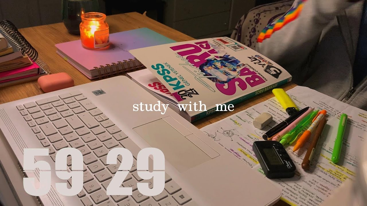 study with me | kpss yks lgs