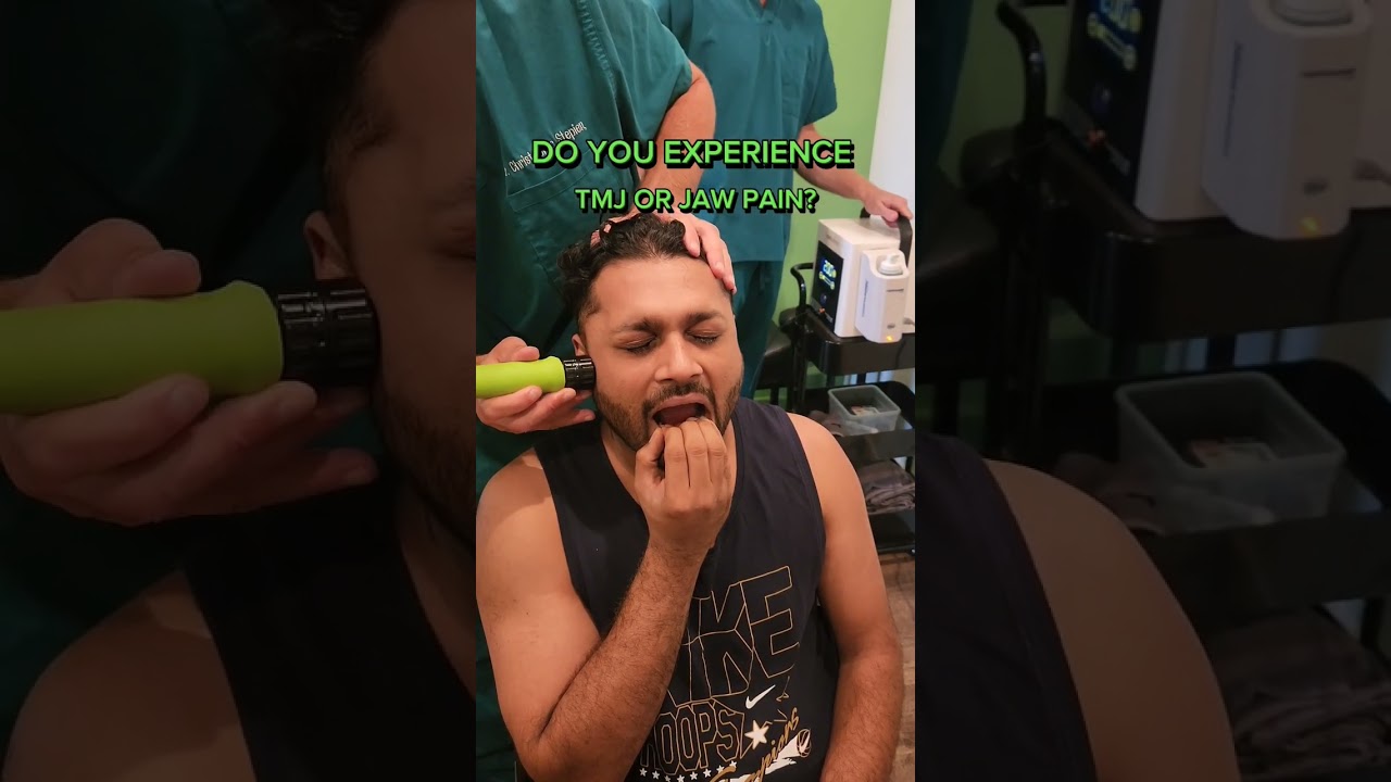 Treating #tmj #pain caused by adhesion in the #jaw using the #shockwavetherapy