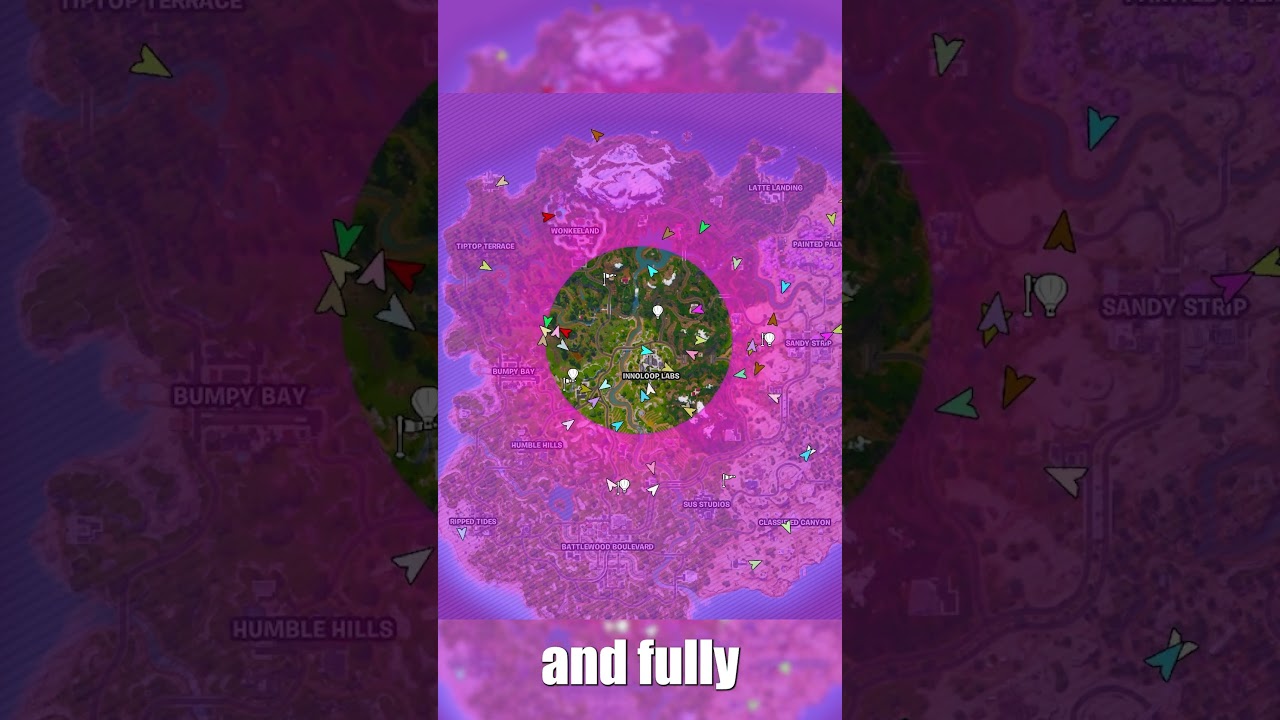 I got the weirdest zone in Fortnite #fortnite