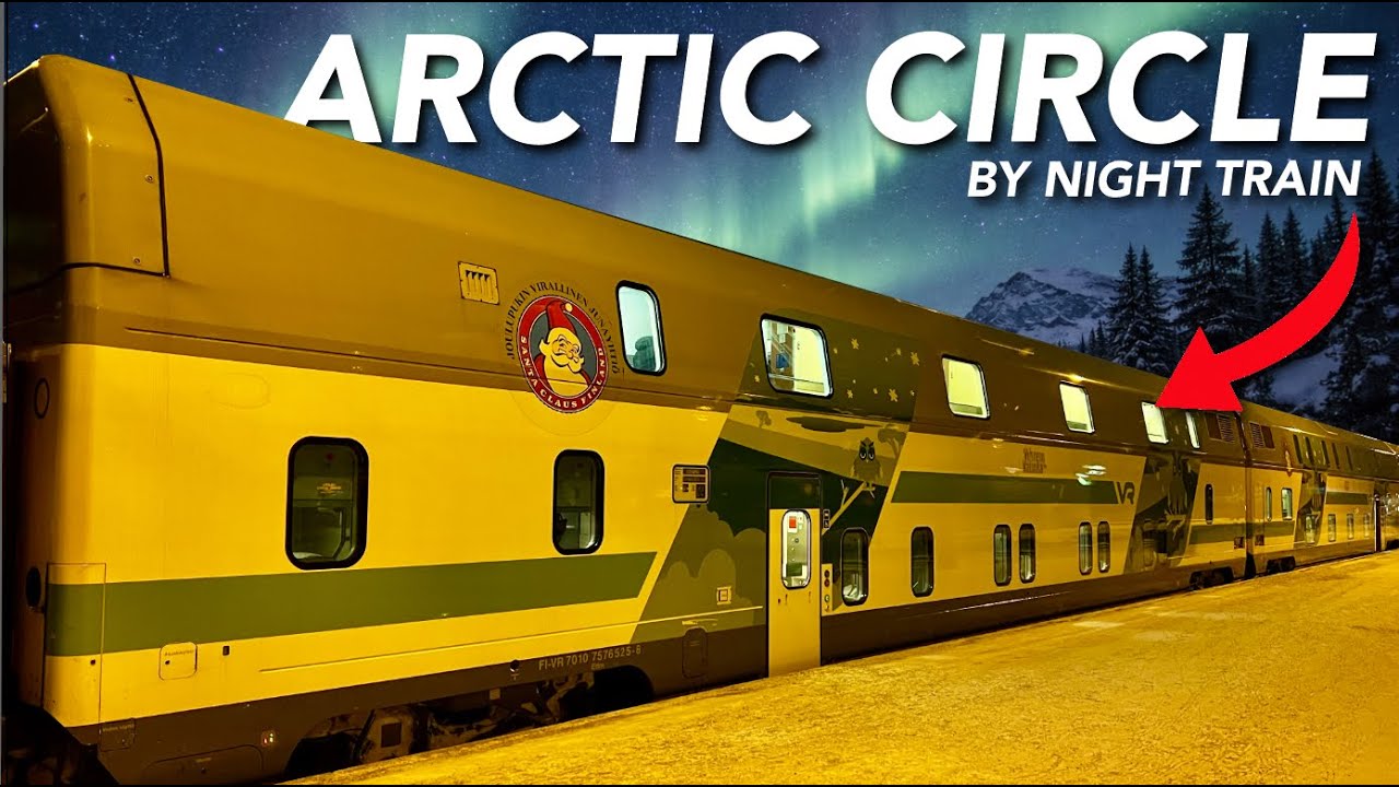 Сонное путешествие к Полярному кругу на поезде Santa Claus Express