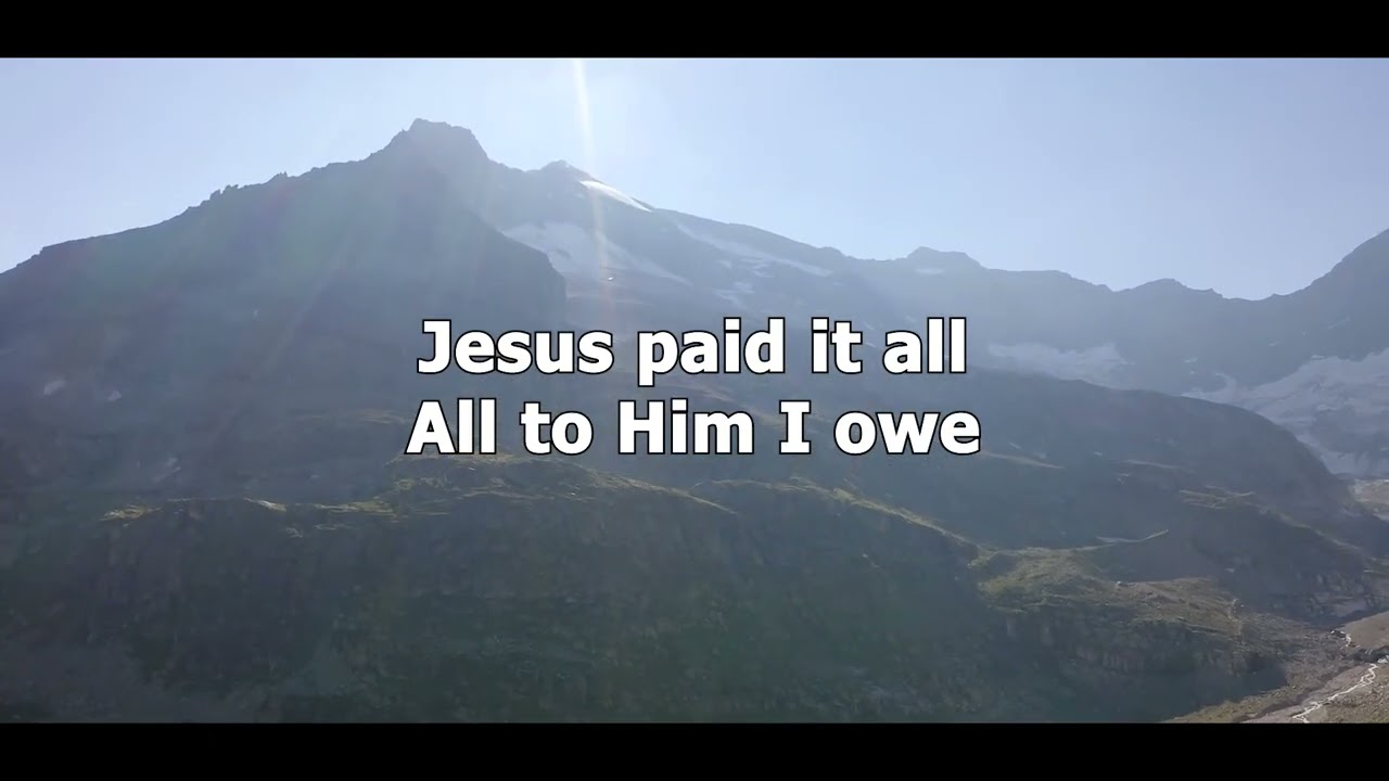 Jesus Paid it All | Cover Song | By Bro Anthony
