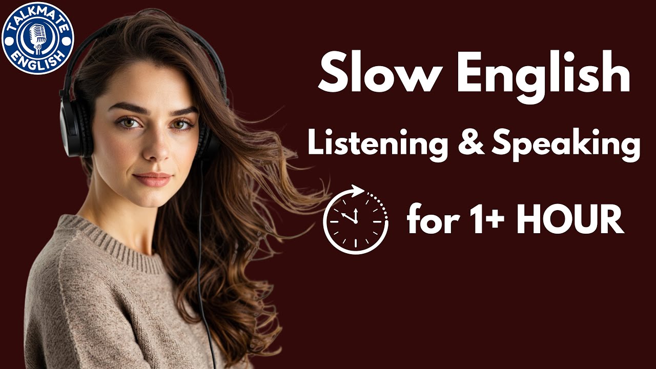 B1–B2 Slow English Listening & Speaking Practice | Daily English Speaking Practice ! English Podcast