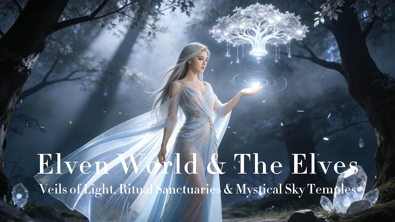 Elven World & The Elves | Veils of Light, Ritual Sanctuaries & Mystical Sky Temples (4K)